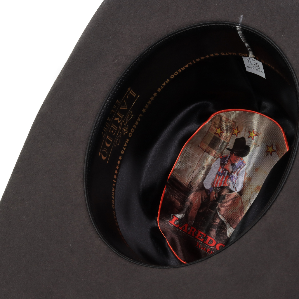 Texana Laredo Horma Brasil 100x Gris Oxford