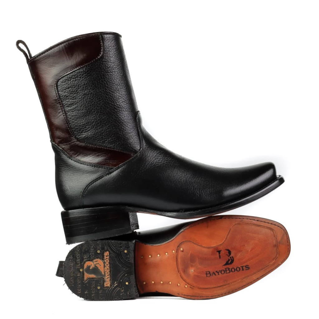 Bota Vaquera Paso Bravo Negra