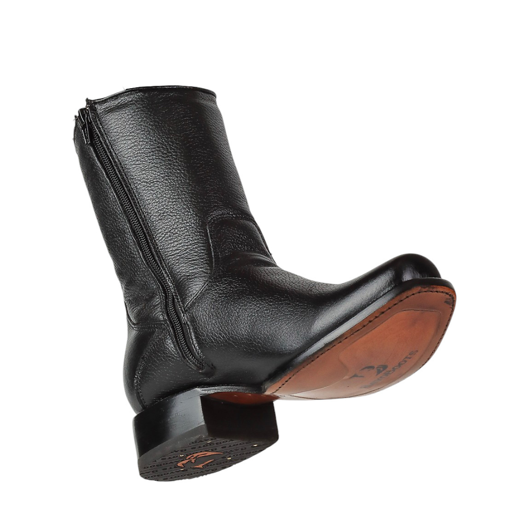 Botín Casual Raw Black