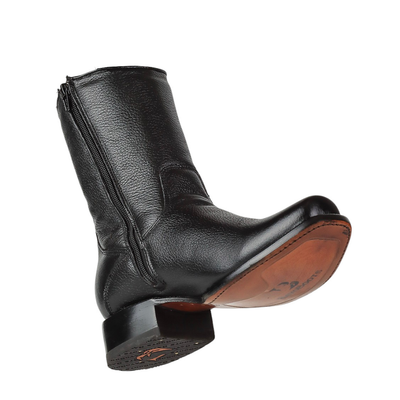 Botín Casual Raw Black