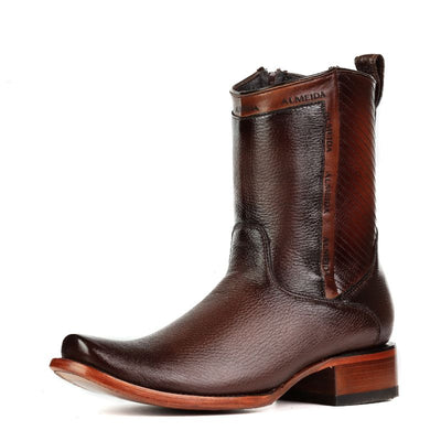 Bota Vaquera Dubai Elegance Cafe Oscuro