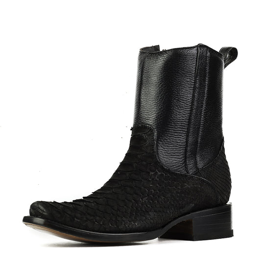 Bota Vaquera Filo del Norte Negra