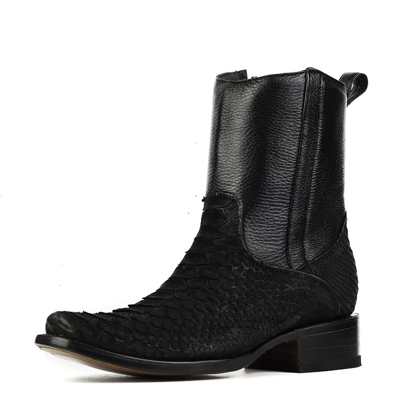 Bota Vaquera Ontario Negra