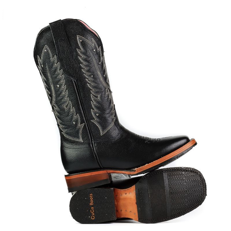 Bota Vaquera Montana Negra