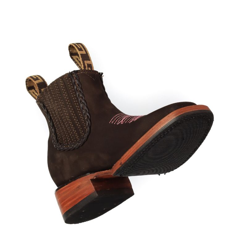 Botin Vaquero Dulce Chocolate