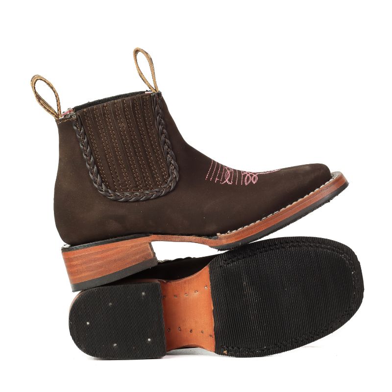 Botin Vaquero Dulce Chocolate