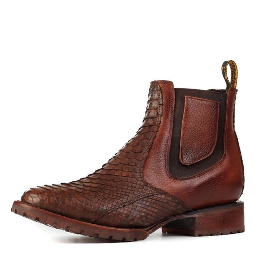 Botin Charro Frontier Canela