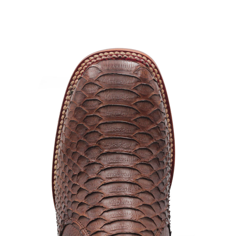 Botin Vaquero Piton Chocolate