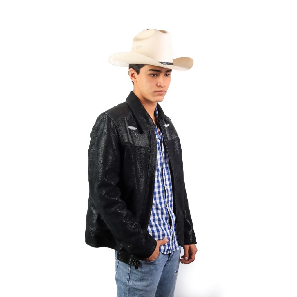 Vista lateral mostrando el corte moderno y detalles del frente.