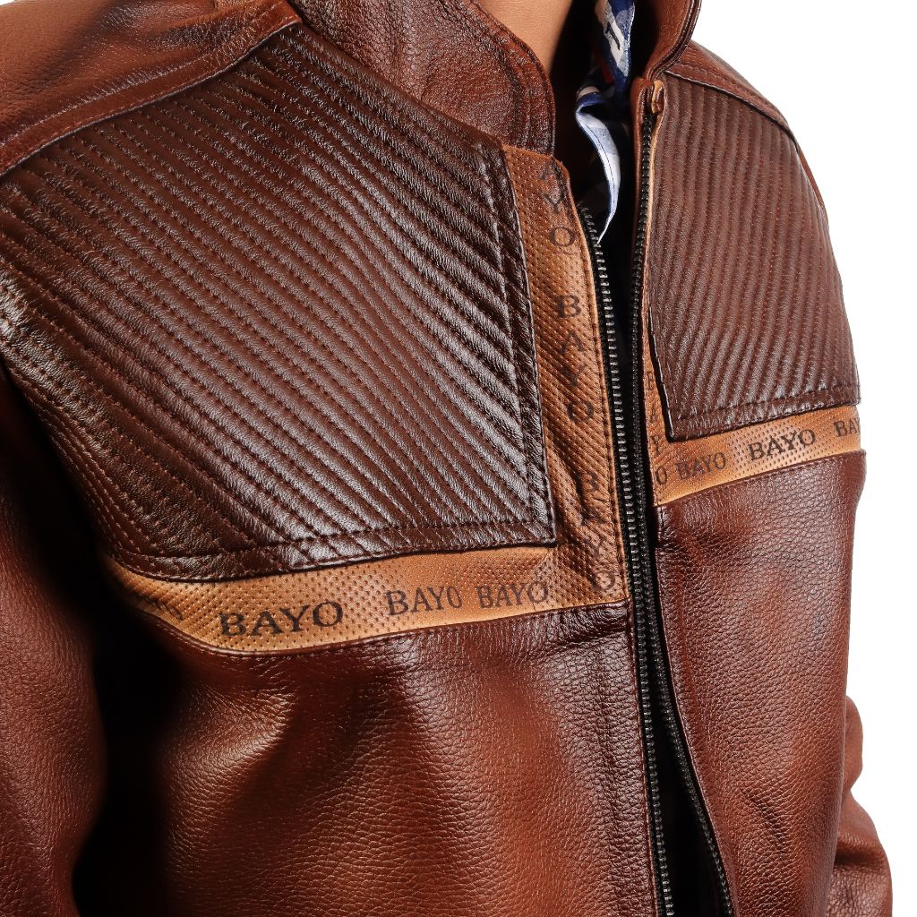 Acercamiento del material y las texturas en la parte superior.