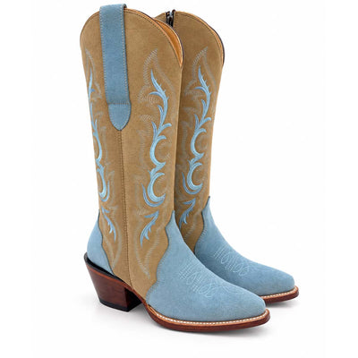 Bota Vaquera Zafiro Azul