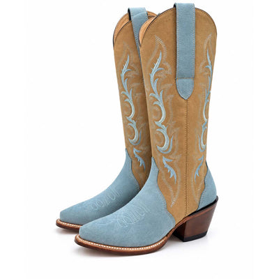 Bota Vaquera Zafiro Azul