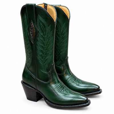 Bota Vaquera Terranova  Verde