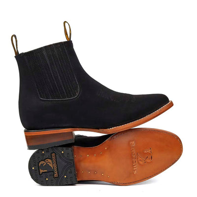 Botin Charro Durango Negro