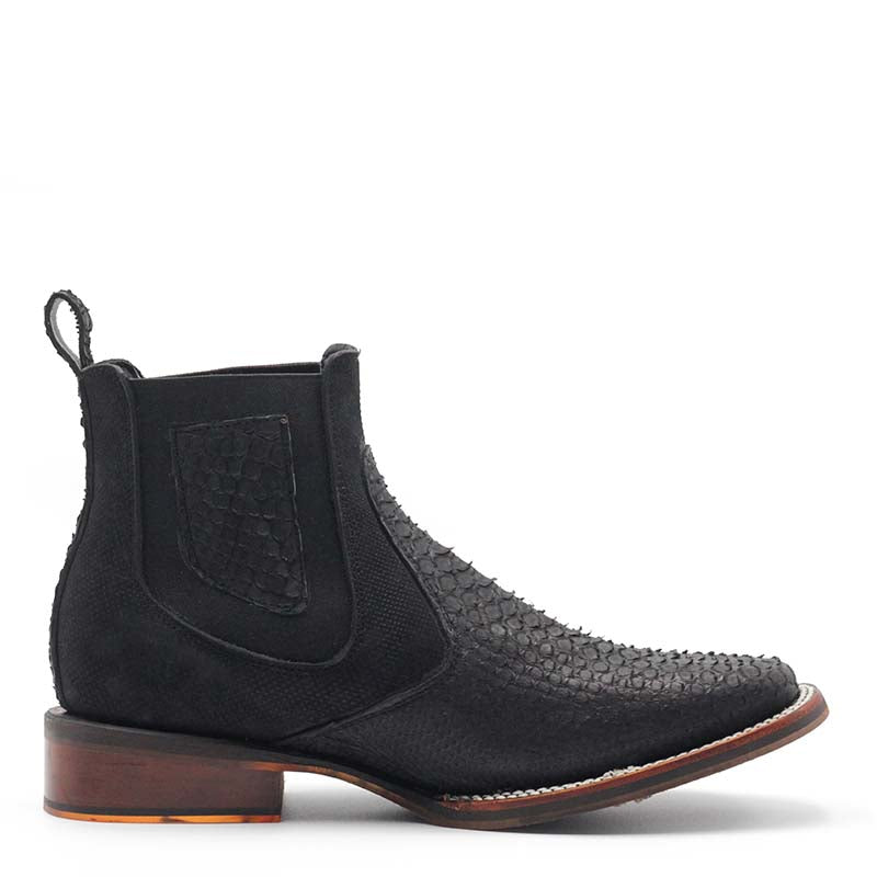 Botin Vaquero Scarface Negro