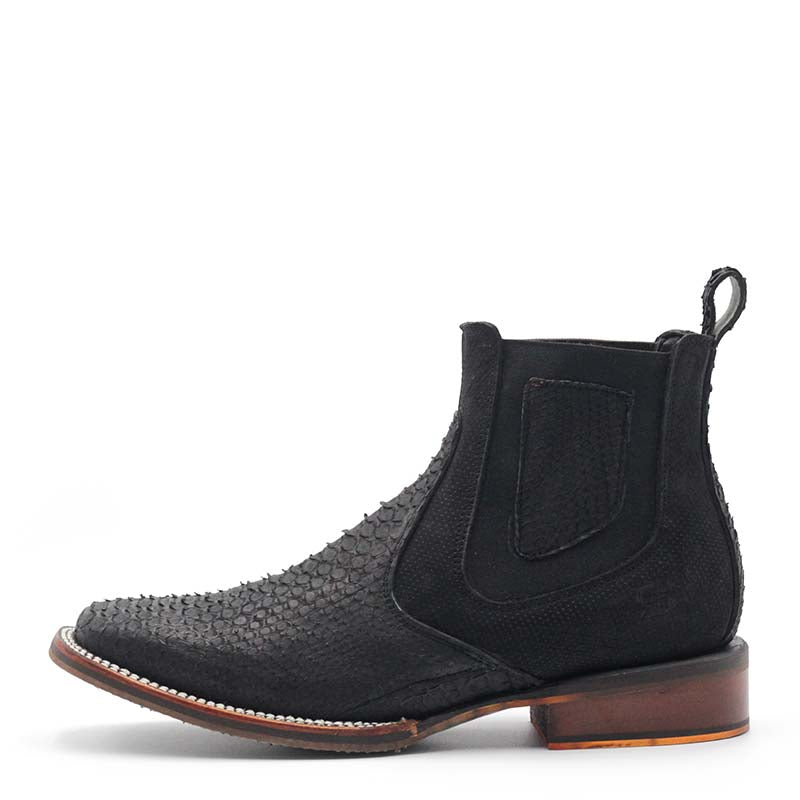 Botin Vaquero Scarface Negro