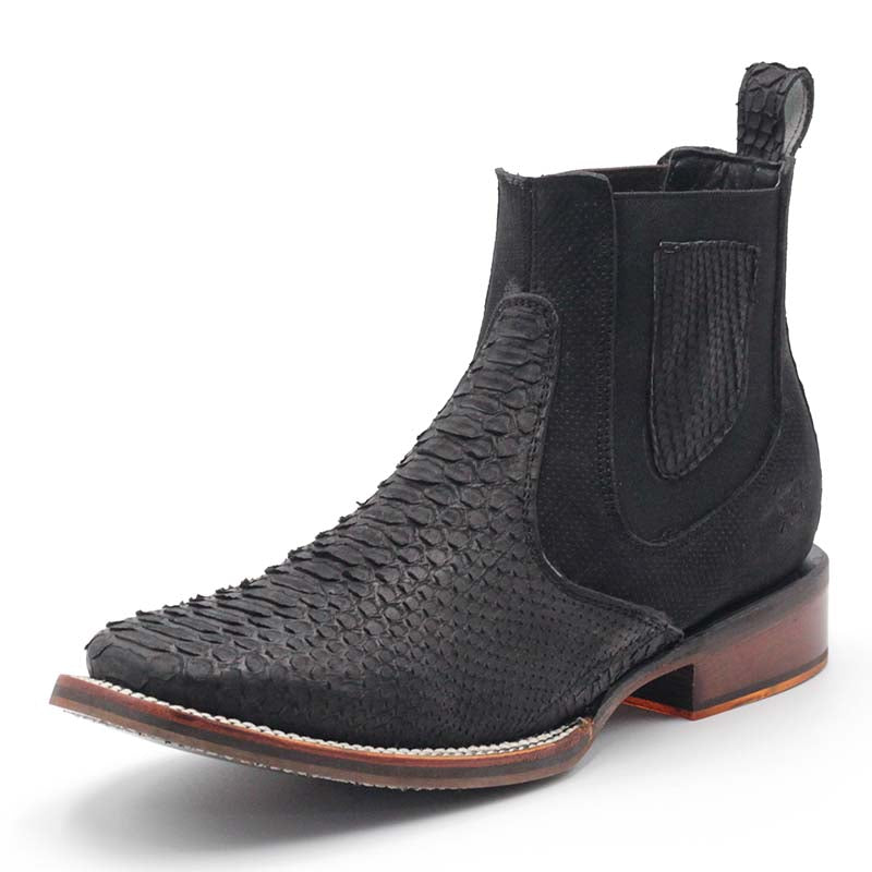 Botin Vaquero Scarface Negro