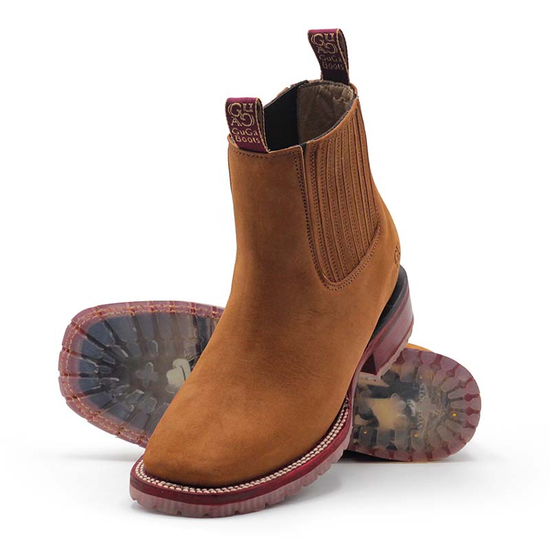 Botin Vaquero Rodeo Caoba