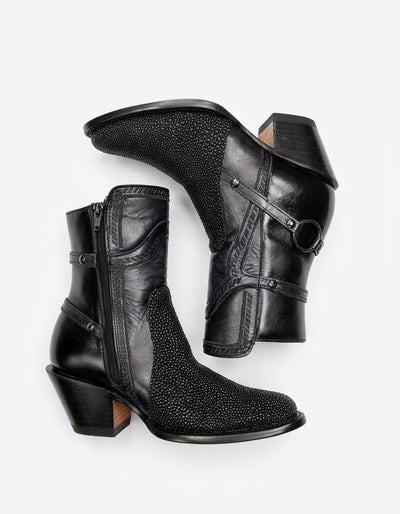 Botin Vaquero Black Diamond