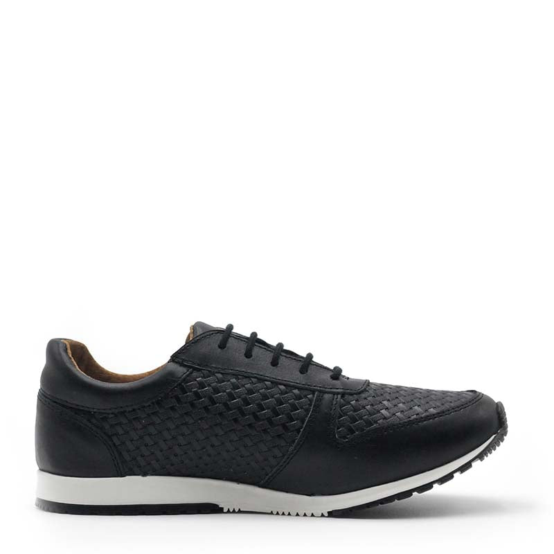 tenis casual negro para hombre