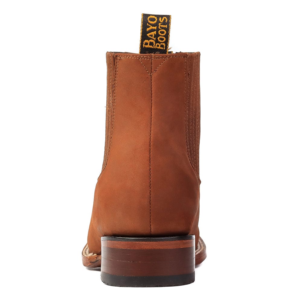 Botin Vaquero Crazy Horse Caoba