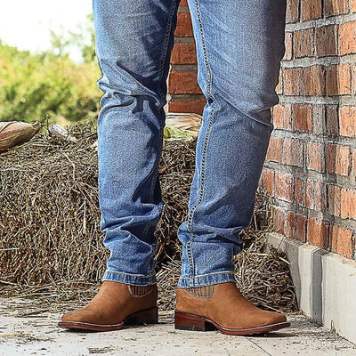 Botin Vaquero Crazy Horse Avellana