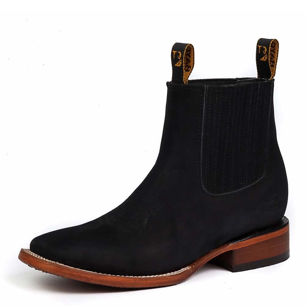 botin vaquero chapala negro